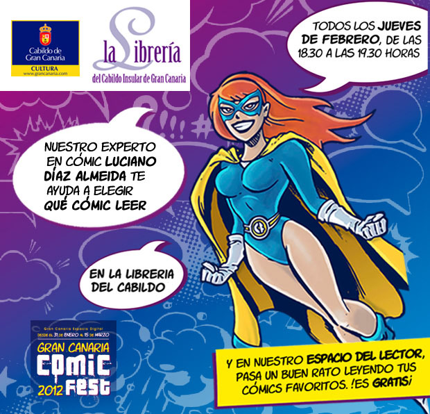 Luciano Díaz te recomienda qué cómics leer. Jueves de febrero. Librería del Cabildo. &nbsp;